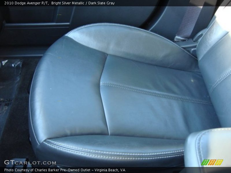 Bright Silver Metallic / Dark Slate Gray 2010 Dodge Avenger R/T