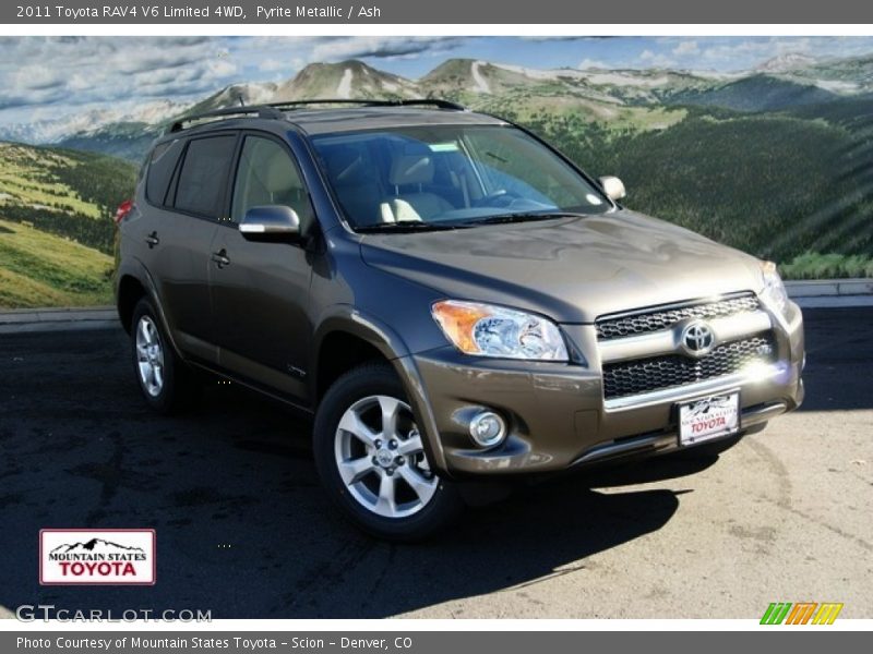 Pyrite Metallic / Ash 2011 Toyota RAV4 V6 Limited 4WD