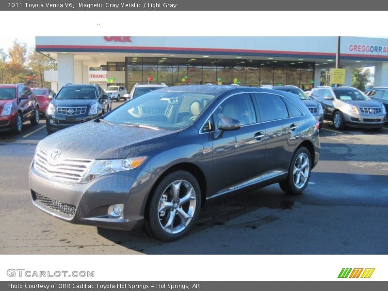 Magnetic Gray Metallic / Light Gray 2011 Toyota Venza V6