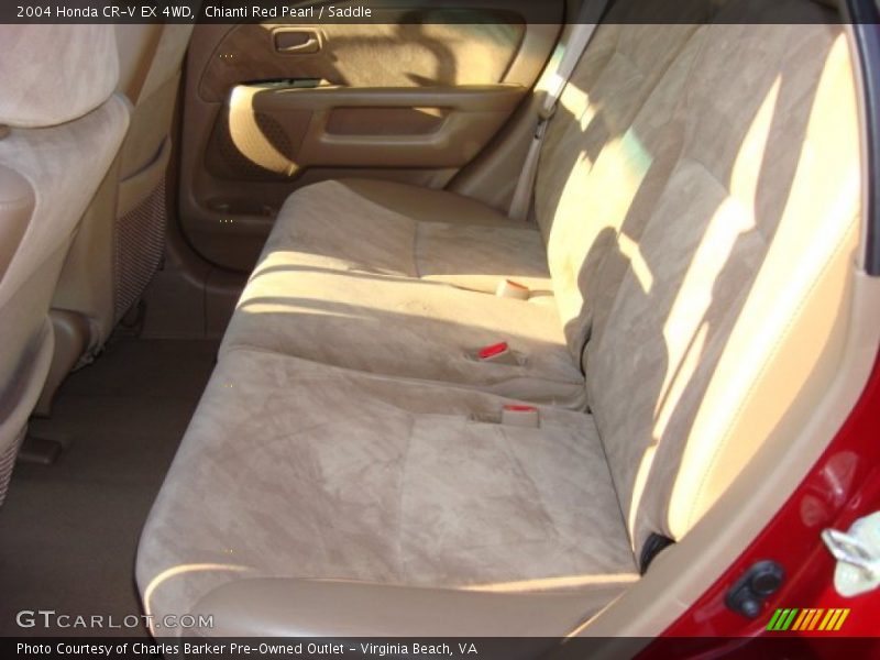 Chianti Red Pearl / Saddle 2004 Honda CR-V EX 4WD