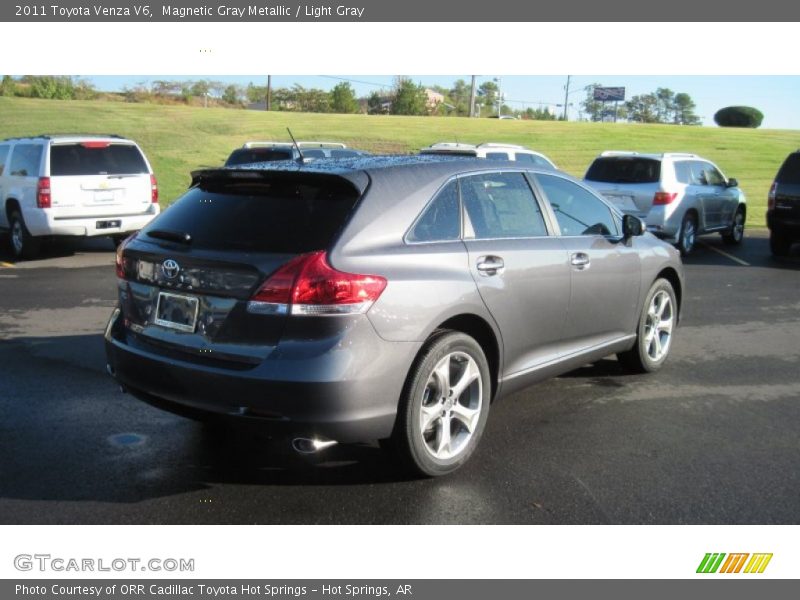 Magnetic Gray Metallic / Light Gray 2011 Toyota Venza V6