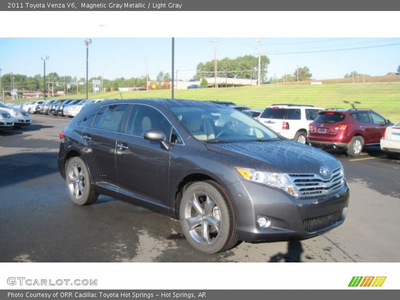 Magnetic Gray Metallic / Light Gray 2011 Toyota Venza V6