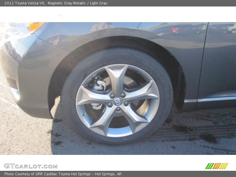 Magnetic Gray Metallic / Light Gray 2011 Toyota Venza V6
