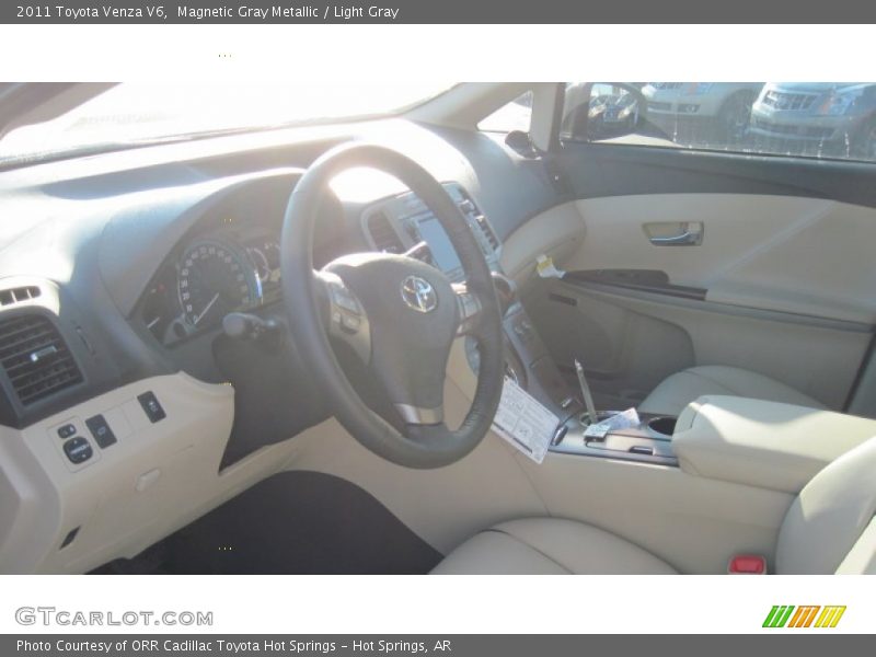 Magnetic Gray Metallic / Light Gray 2011 Toyota Venza V6