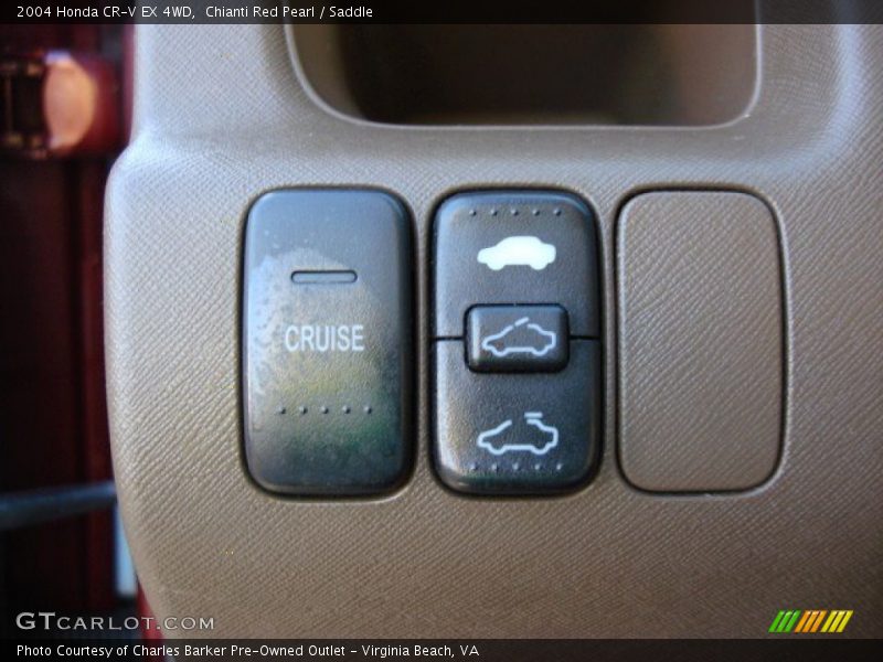 Chianti Red Pearl / Saddle 2004 Honda CR-V EX 4WD