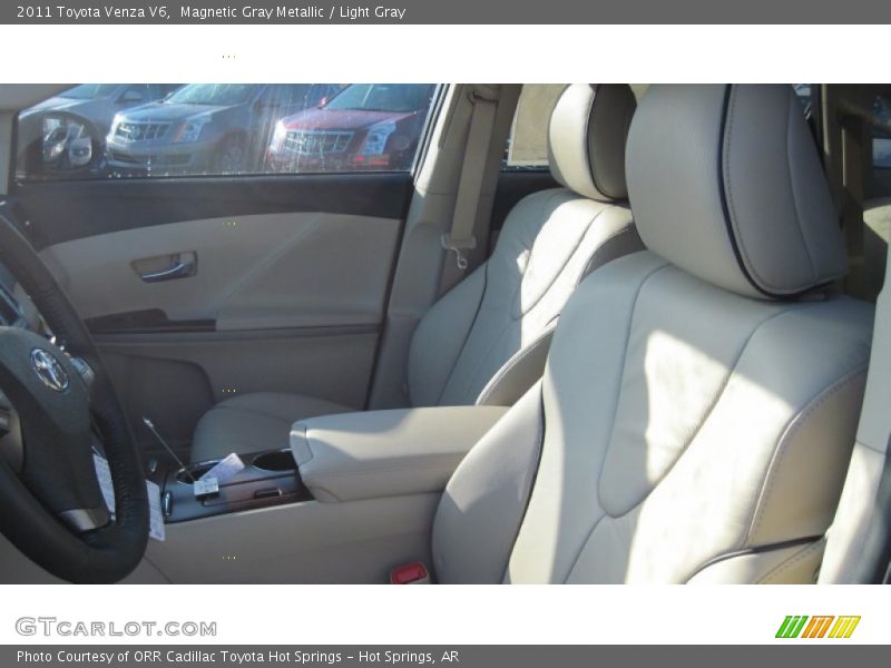 Magnetic Gray Metallic / Light Gray 2011 Toyota Venza V6