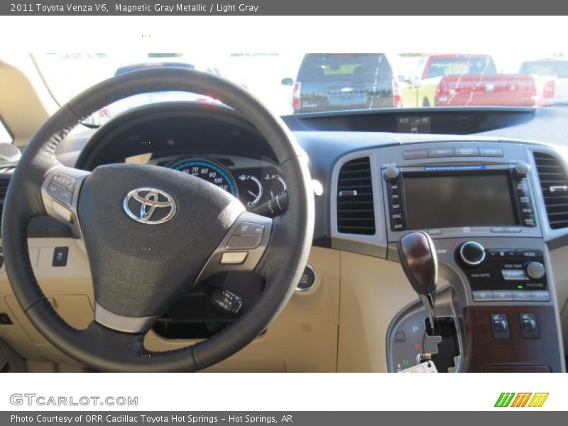 Magnetic Gray Metallic / Light Gray 2011 Toyota Venza V6