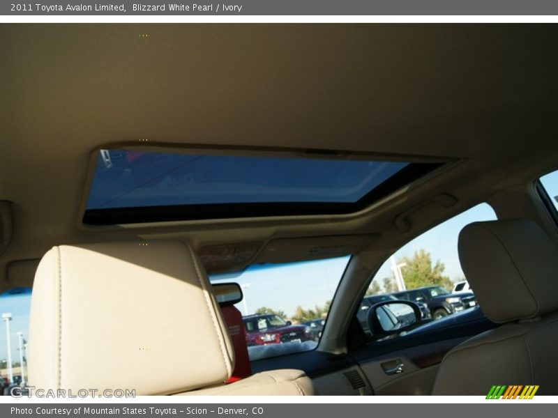 Blizzard White Pearl / Ivory 2011 Toyota Avalon Limited