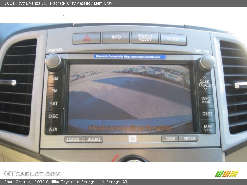 Magnetic Gray Metallic / Light Gray 2011 Toyota Venza V6