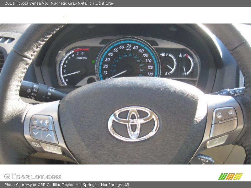 Magnetic Gray Metallic / Light Gray 2011 Toyota Venza V6