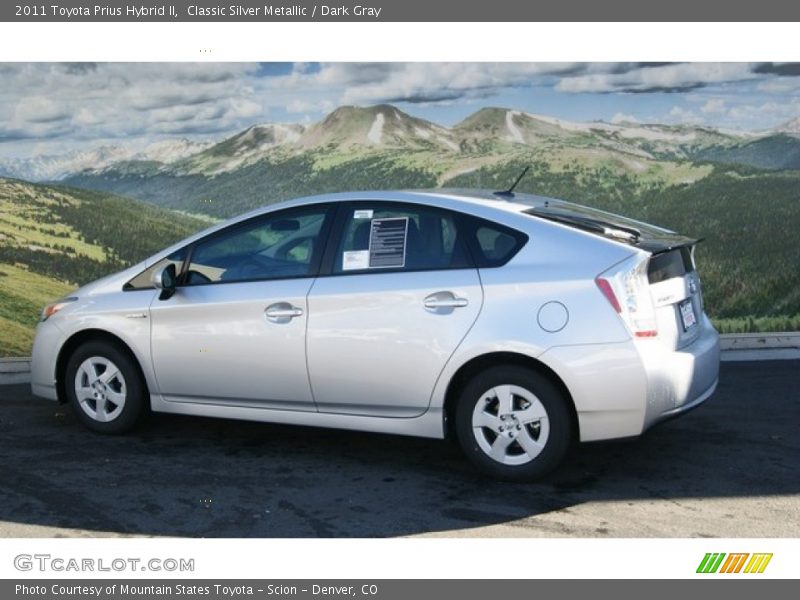 Classic Silver Metallic / Dark Gray 2011 Toyota Prius Hybrid II
