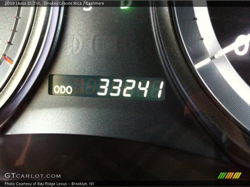 Smokey Granite Mica / Cashmere 2009 Lexus ES 350