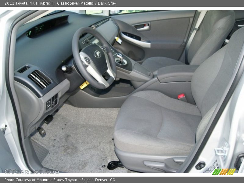Classic Silver Metallic / Dark Gray 2011 Toyota Prius Hybrid II