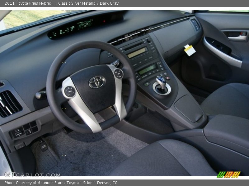 Classic Silver Metallic / Dark Gray 2011 Toyota Prius Hybrid II