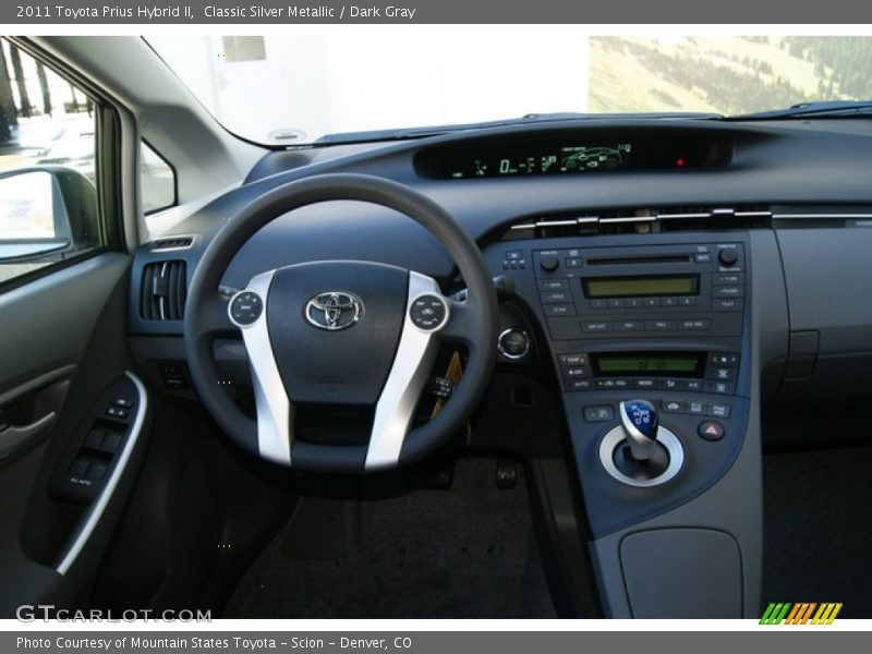 Classic Silver Metallic / Dark Gray 2011 Toyota Prius Hybrid II