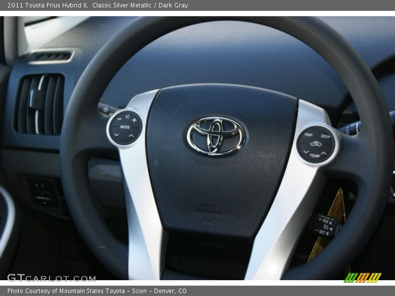Classic Silver Metallic / Dark Gray 2011 Toyota Prius Hybrid II