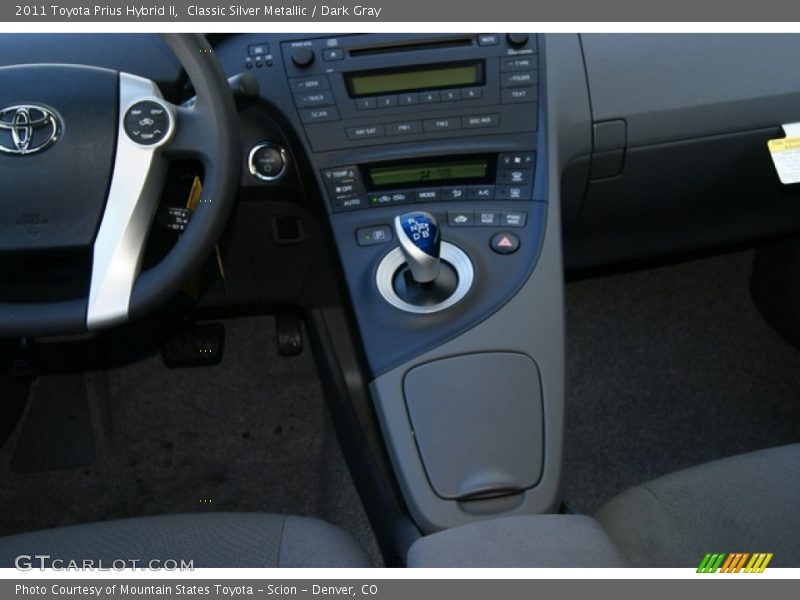 Classic Silver Metallic / Dark Gray 2011 Toyota Prius Hybrid II