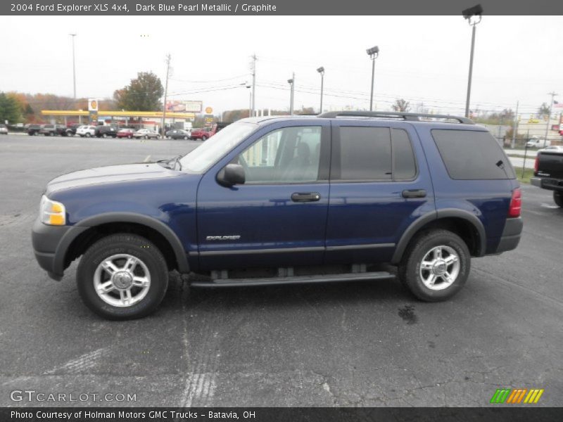 Dark Blue Pearl Metallic / Graphite 2004 Ford Explorer XLS 4x4