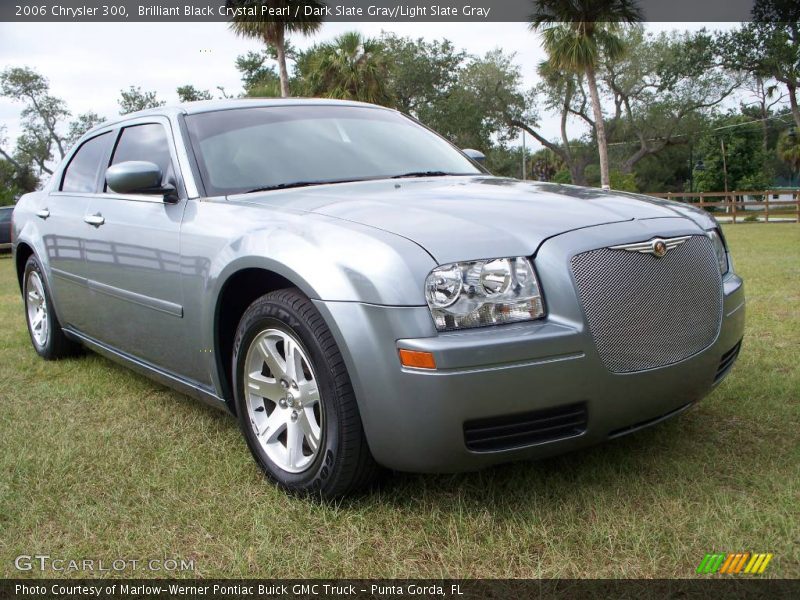 Brilliant Black Crystal Pearl / Dark Slate Gray/Light Slate Gray 2006 Chrysler 300