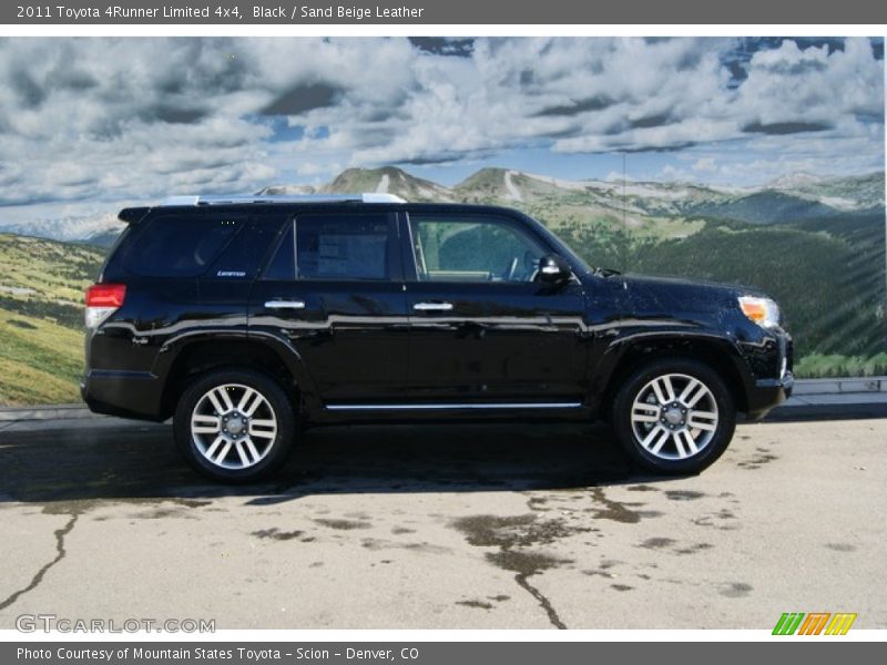 Black / Sand Beige Leather 2011 Toyota 4Runner Limited 4x4
