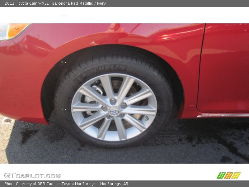 Barcelona Red Metallic / Ivory 2012 Toyota Camry XLE