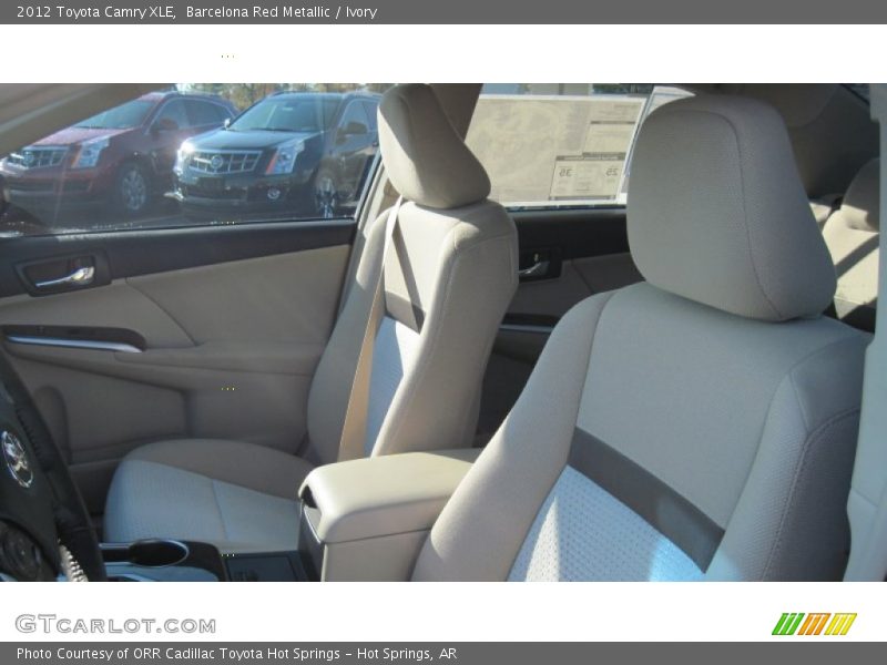 Barcelona Red Metallic / Ivory 2012 Toyota Camry XLE