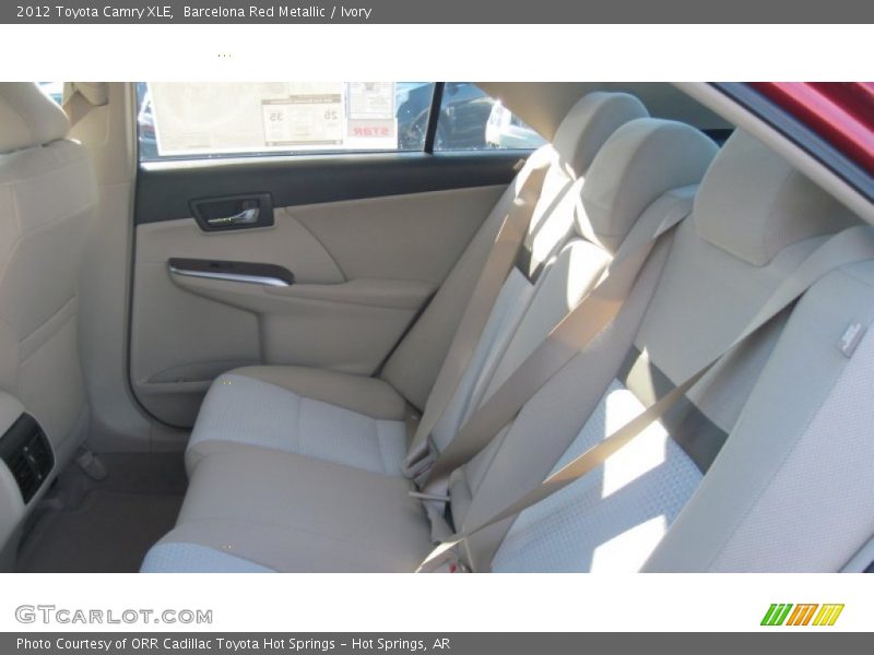 Barcelona Red Metallic / Ivory 2012 Toyota Camry XLE