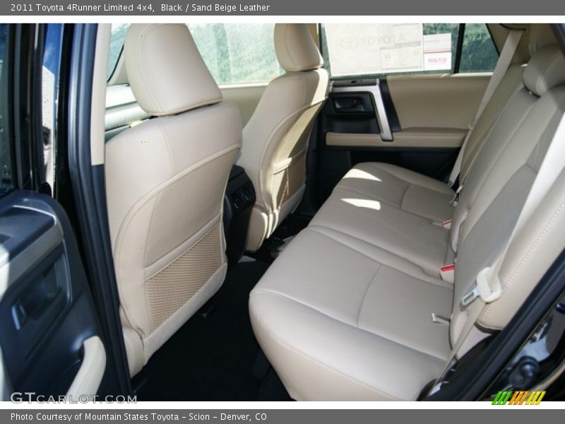 Black / Sand Beige Leather 2011 Toyota 4Runner Limited 4x4