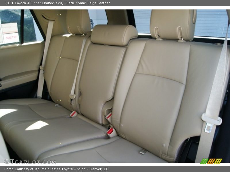 Black / Sand Beige Leather 2011 Toyota 4Runner Limited 4x4