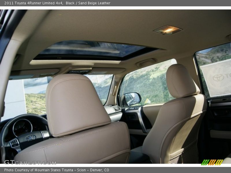Black / Sand Beige Leather 2011 Toyota 4Runner Limited 4x4