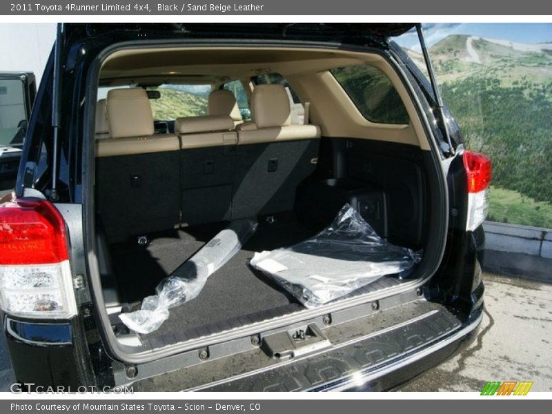 Black / Sand Beige Leather 2011 Toyota 4Runner Limited 4x4