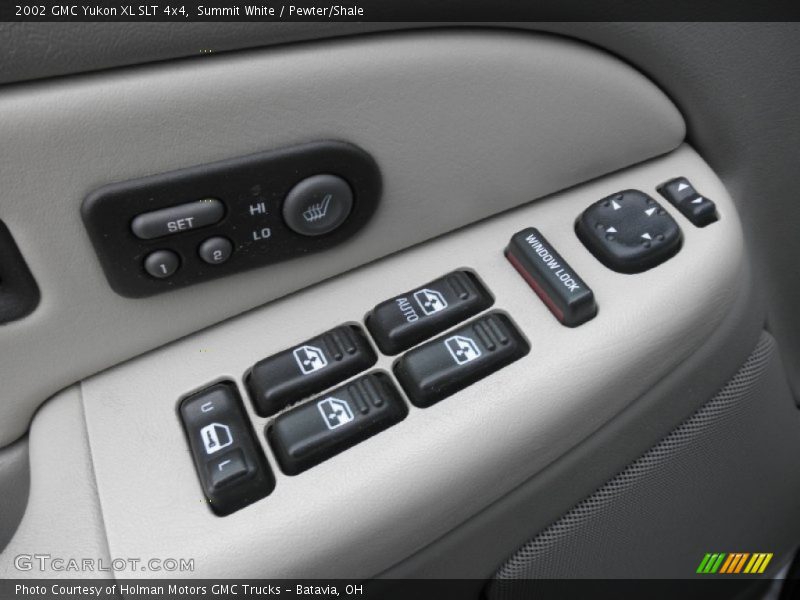 Controls of 2002 Yukon XL SLT 4x4