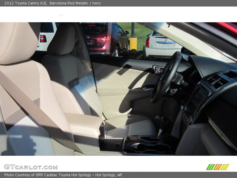 Barcelona Red Metallic / Ivory 2012 Toyota Camry XLE