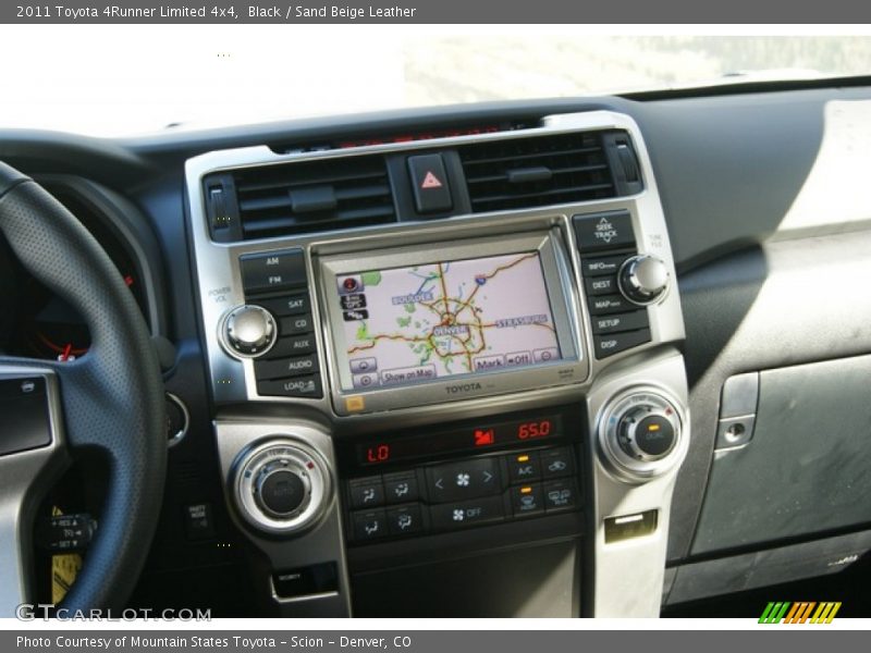 Black / Sand Beige Leather 2011 Toyota 4Runner Limited 4x4