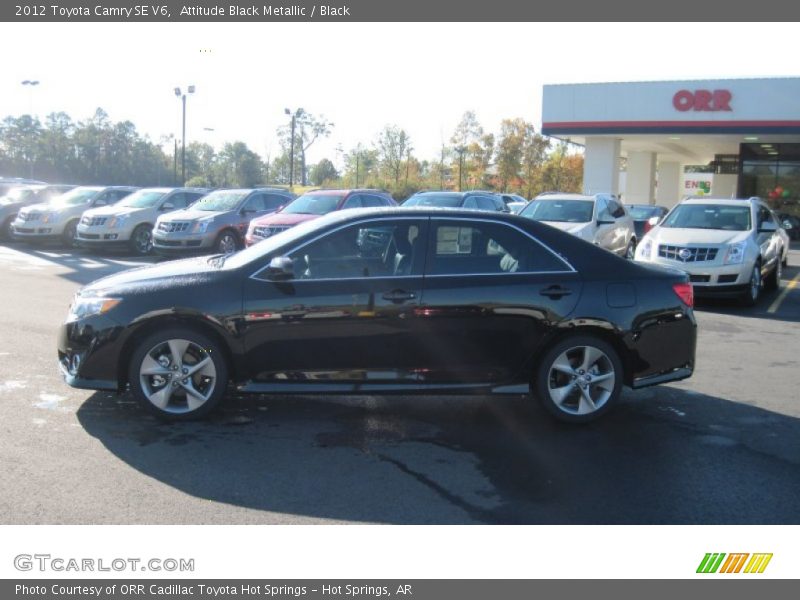 Attitude Black Metallic / Black 2012 Toyota Camry SE V6