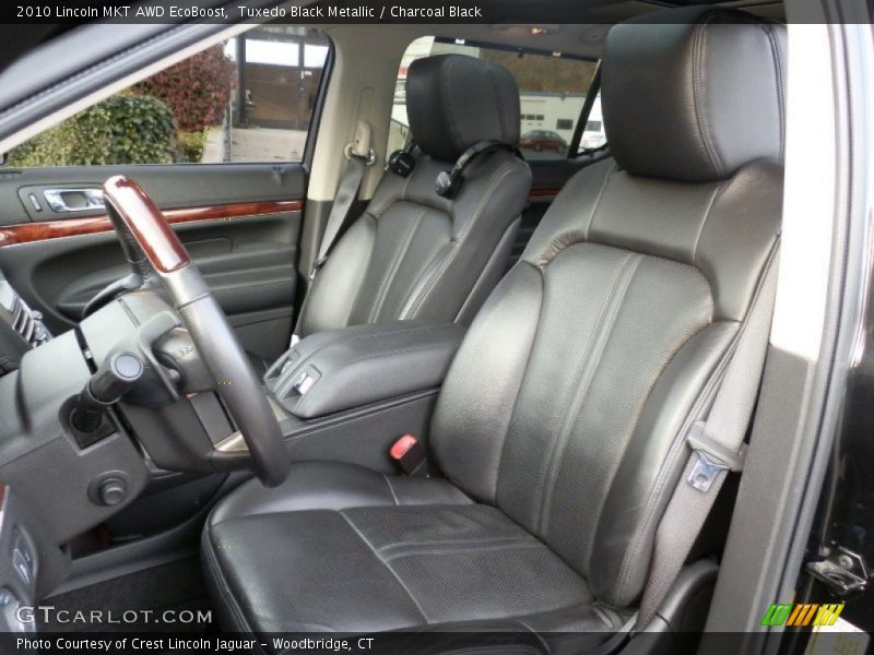 Tuxedo Black Metallic / Charcoal Black 2010 Lincoln MKT AWD EcoBoost