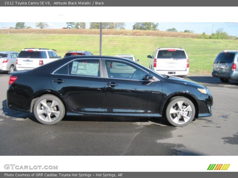 Attitude Black Metallic / Black 2012 Toyota Camry SE V6