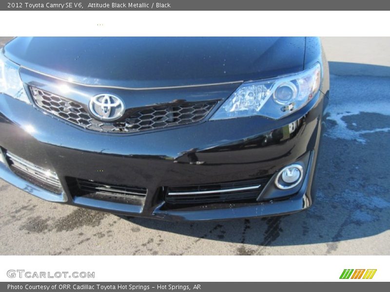 Attitude Black Metallic / Black 2012 Toyota Camry SE V6