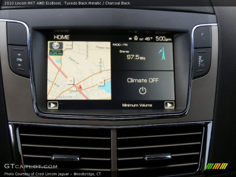 Tuxedo Black Metallic / Charcoal Black 2010 Lincoln MKT AWD EcoBoost