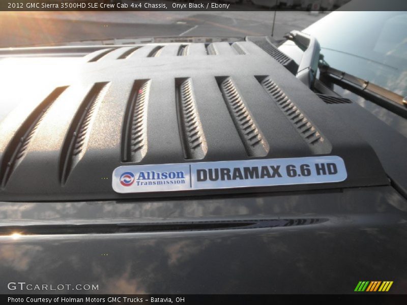  2012 Sierra 3500HD SLE Crew Cab 4x4 Chassis Logo