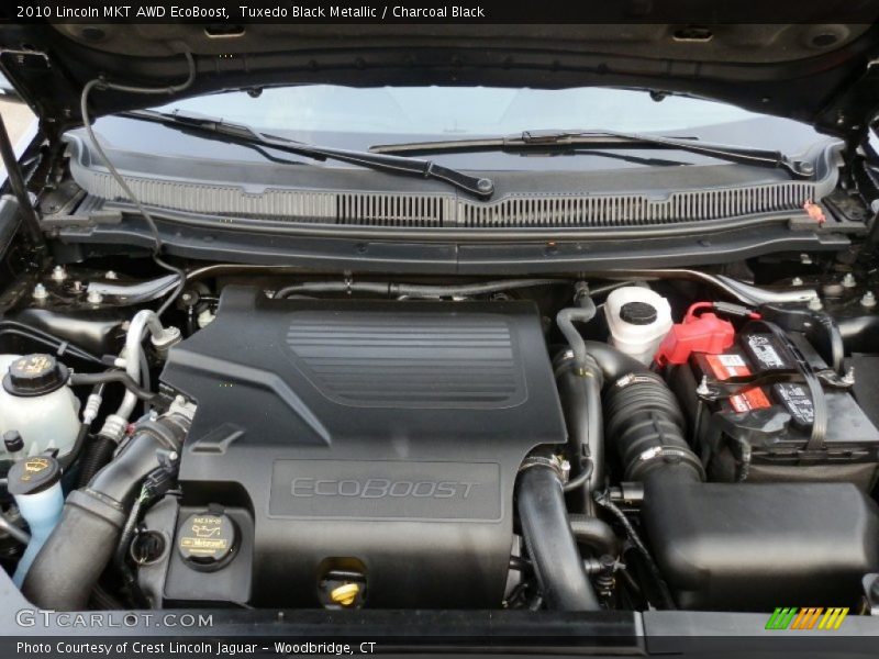 Tuxedo Black Metallic / Charcoal Black 2010 Lincoln MKT AWD EcoBoost