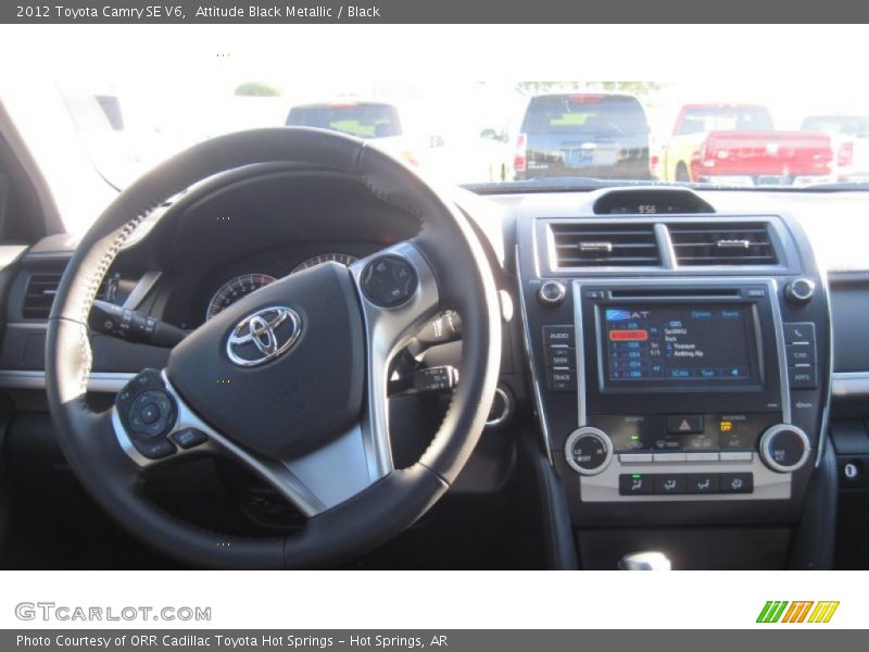 Attitude Black Metallic / Black 2012 Toyota Camry SE V6