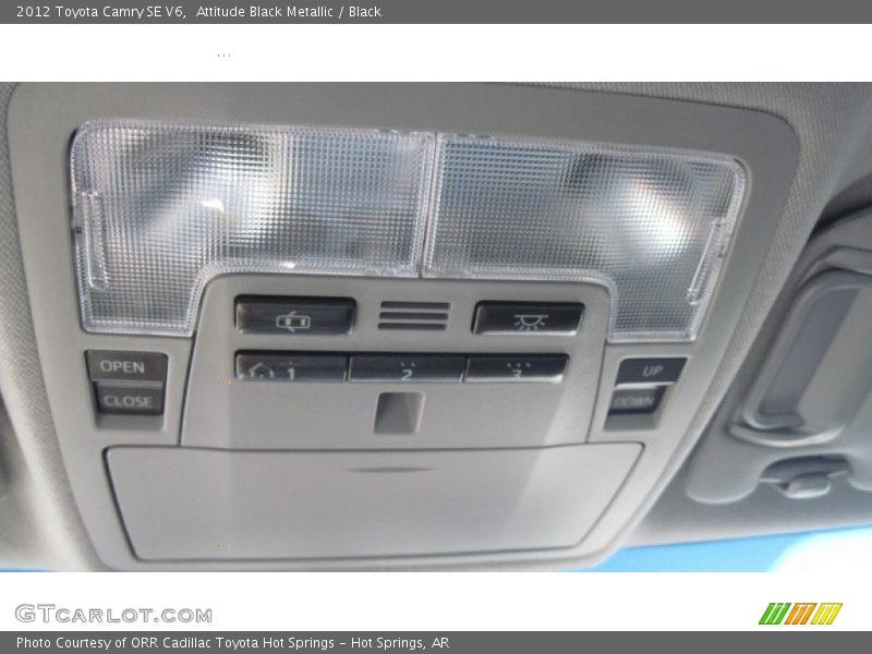 Attitude Black Metallic / Black 2012 Toyota Camry SE V6