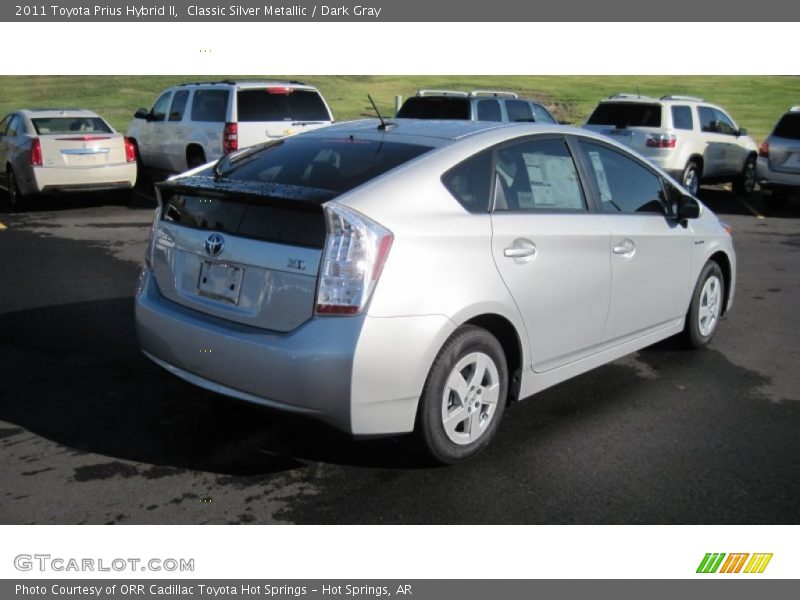 Classic Silver Metallic / Dark Gray 2011 Toyota Prius Hybrid II