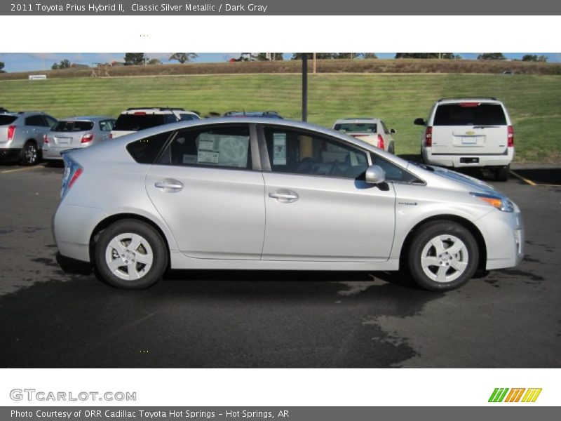Classic Silver Metallic / Dark Gray 2011 Toyota Prius Hybrid II