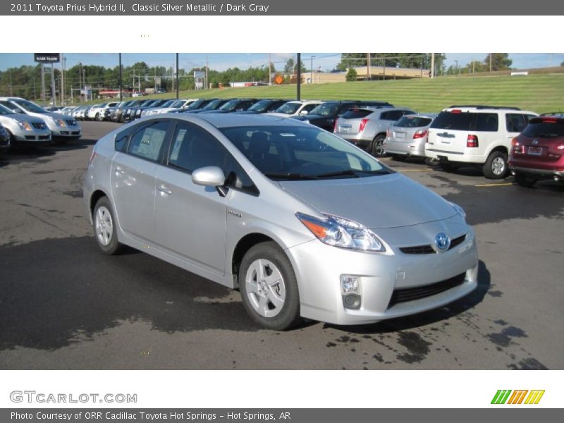 Classic Silver Metallic / Dark Gray 2011 Toyota Prius Hybrid II