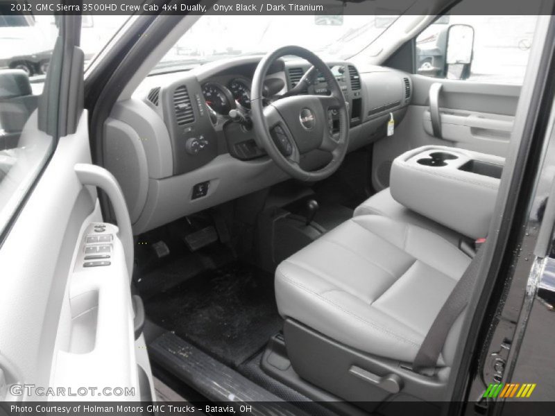 Onyx Black / Dark Titanium 2012 GMC Sierra 3500HD Crew Cab 4x4 Dually