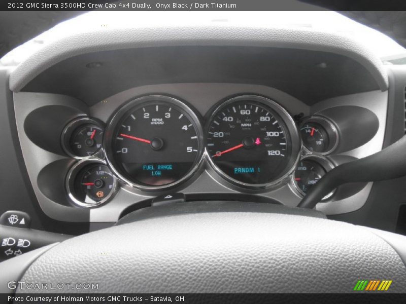 Onyx Black / Dark Titanium 2012 GMC Sierra 3500HD Crew Cab 4x4 Dually