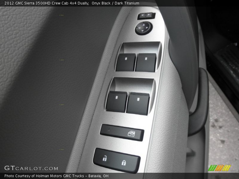 Onyx Black / Dark Titanium 2012 GMC Sierra 3500HD Crew Cab 4x4 Dually