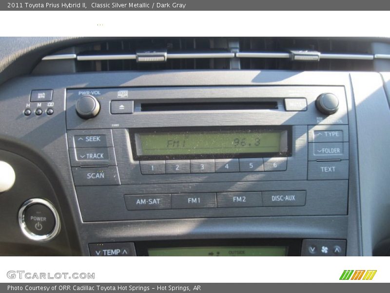 Classic Silver Metallic / Dark Gray 2011 Toyota Prius Hybrid II